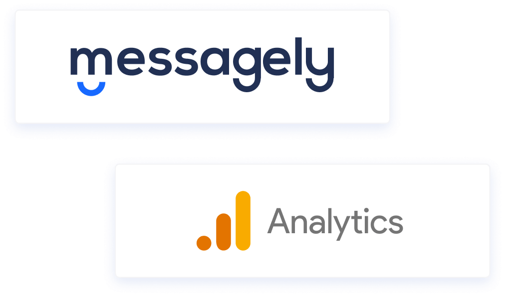 messagely google analytics integration