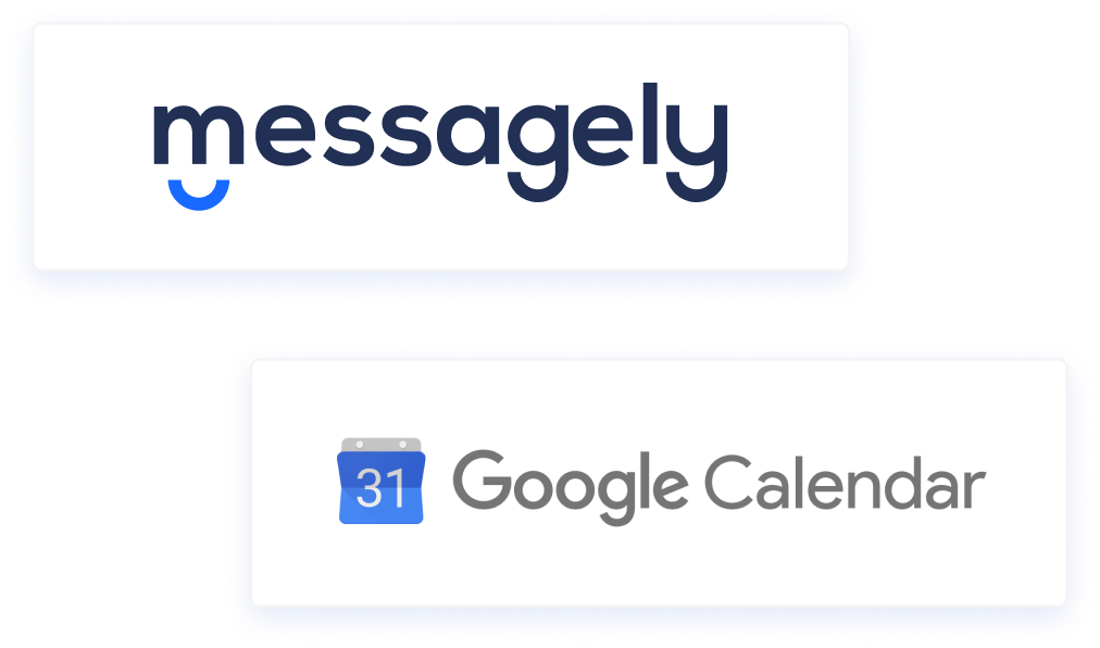 messagely google calendar integration