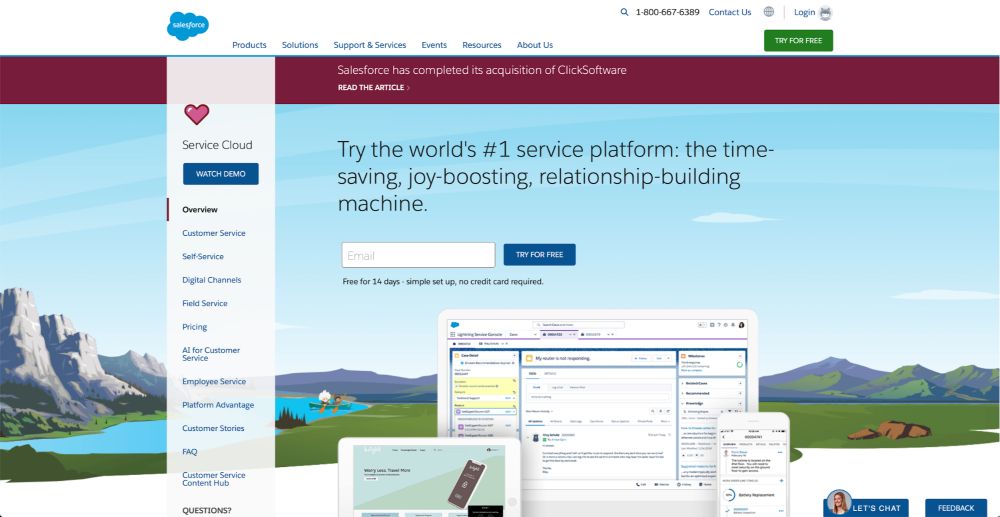 Salesforce Service Cloud