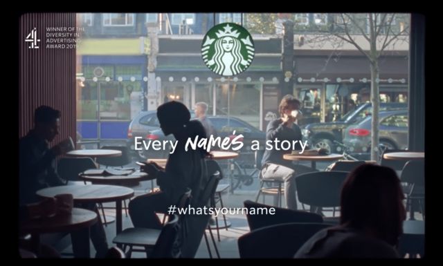 Through the "every name's a story" campaign, Starbucks successfully talked about sensitive issues that its clients care about.