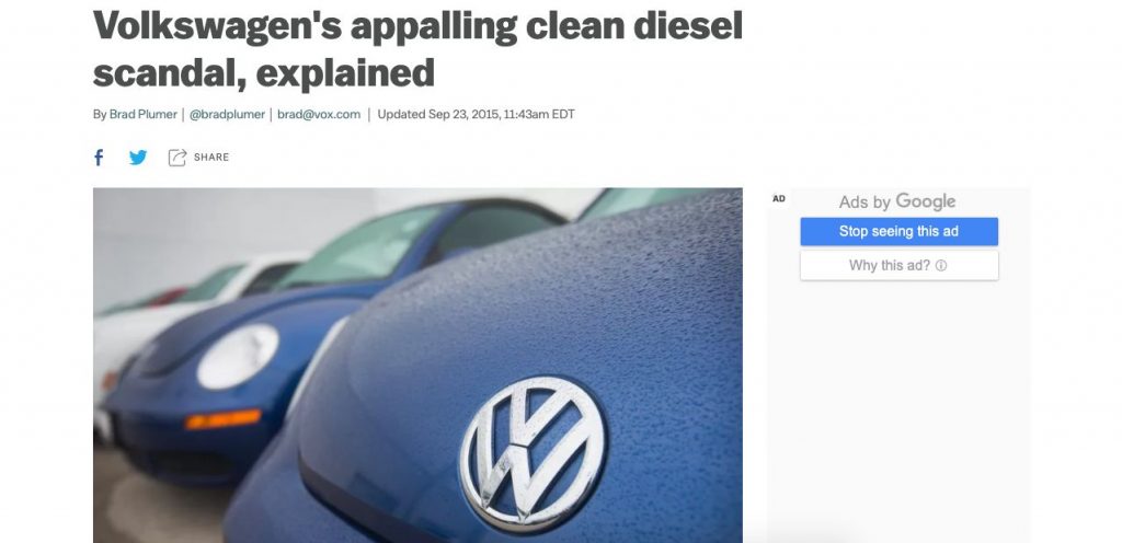 Article-detailing-the-Volkswagen-2015-scandal