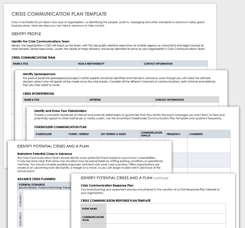 crisis-management-template General-Crisis-Communication-Plan-Template-by-Smartsheet