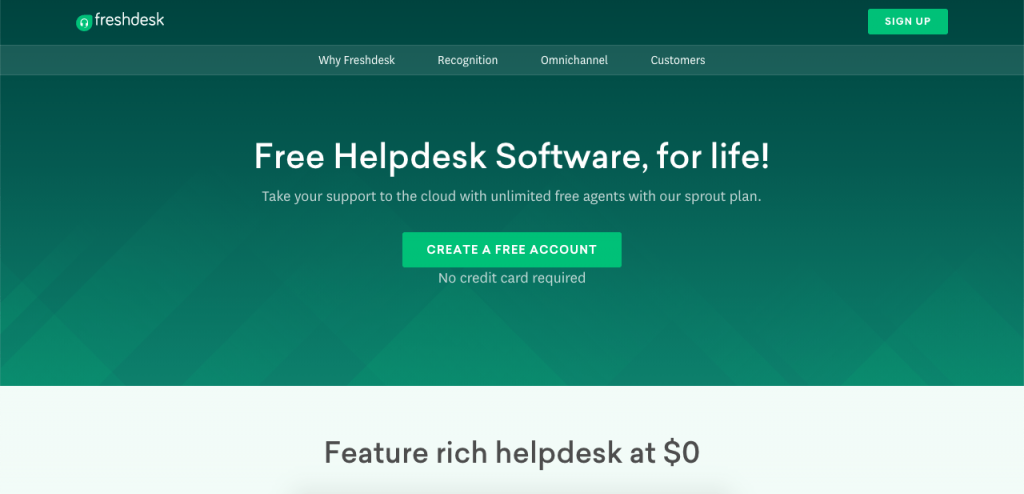 Freshdesk is a great call center software for small to large businesses that need a record of customer calls