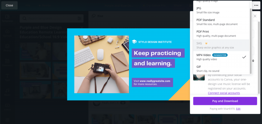 Canva is great at man things, and customer engagement is definitely one of them.