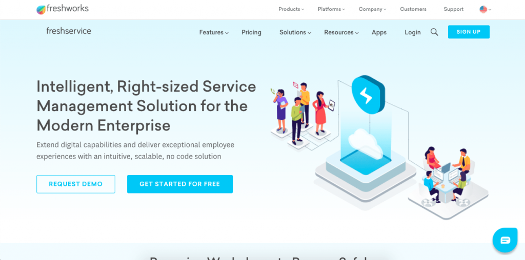 Developed by Freshworks, Freshservice is a great help desk, especially for IT.