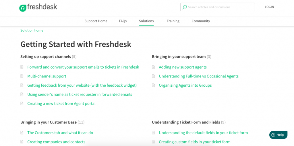 Both Zendesk and Freshdesk are giant platforms, so it comes as no surprise that the setup process is fairly straightforward