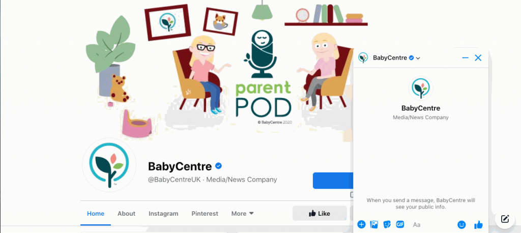 BabyCentre UK is a British pregnancy and childcare resource. 