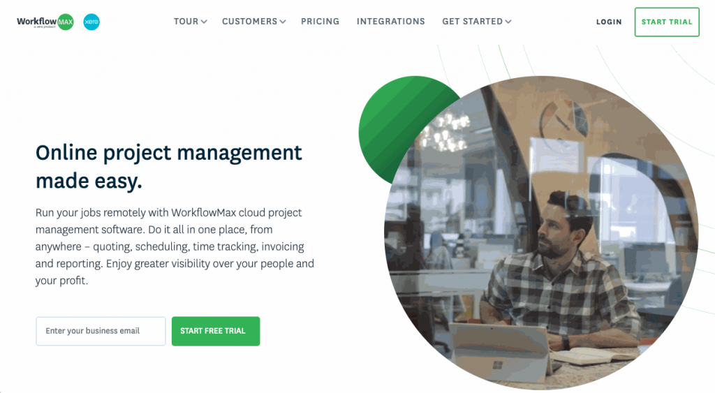 WorkflowMAX is a large and comprehensive project management tool