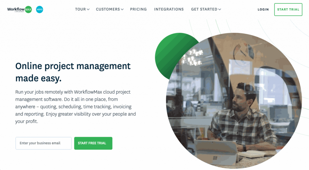 WorkflowMAX is a large and comprehensive project management tool 