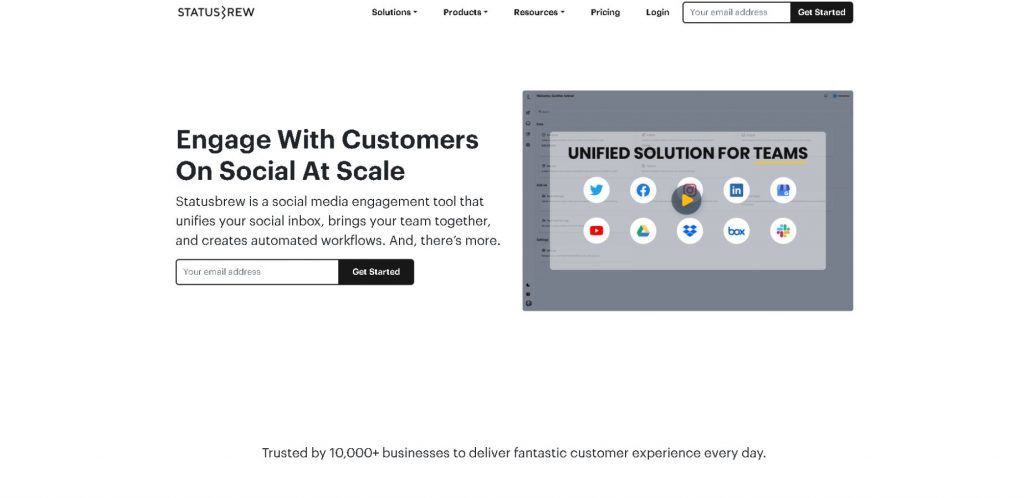 Statusbrew Screenshot