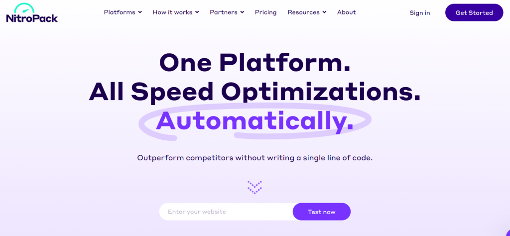 NitroPack screenshot